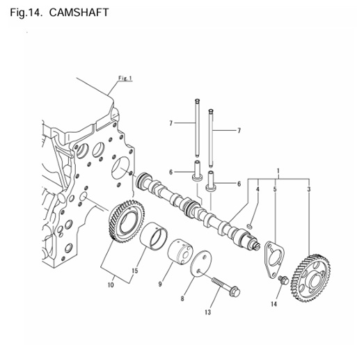 4JH3-HTE-0CR10-M47602-C-CAMSHAFT