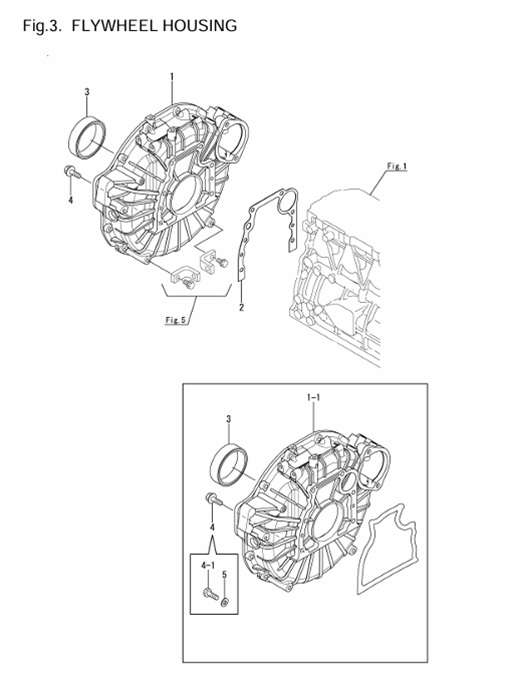 4JH3-HTE-0CR10-M47602-FH-FLYWHEEL-HOUSING