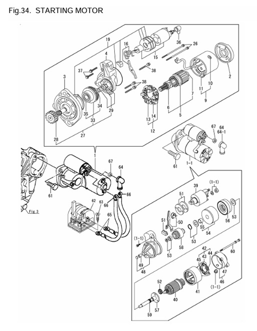 4JH3-DTE-0CR10-M47602-SMO-STARTING-MOTOR