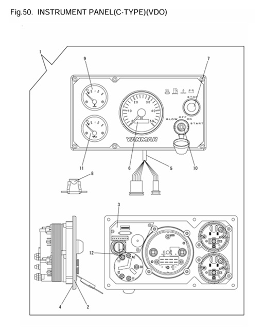 4JH3-DTE-0CR10-M47602-IPA2-INSTRUMENT-PANEL(C-TYPE)(VDO)