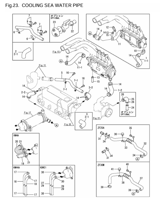 4JH3-DTE-0CR10-M47602-CSWPI-COOLING-SEA-WATER-PIPE