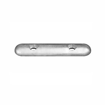 Immagine di 00273E Bolt-on bar anode UK TYPE - Fairline/Sunseeker 460X100X45 H.C.230 in zin