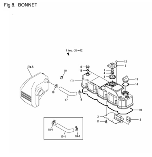 4JH4E-(53Hp)-0CR10-M56901-B-BONNET