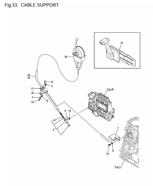 4JH4E-(53Hp)-0CR10-M56901-CS-CABLE-SUPPORT