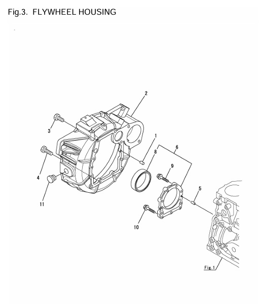 4JH4E-(53Hp)-0CR10-M56901-FH-FLYWHEEL-HOUSING