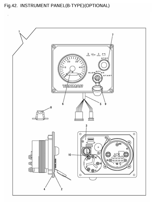 4JH4E-(53Hp)-0CR10-M56901-IP-INSTRUMENT-PANEL(B-TYPE)(OPTIONAL)