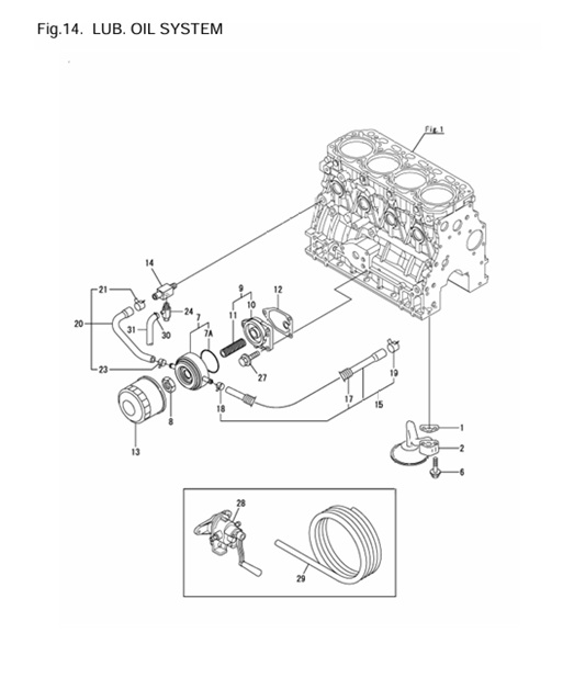 4JH4E-(53Hp)-0CR10-M56901-LOSY-LUB.-OIL-SYSTEM