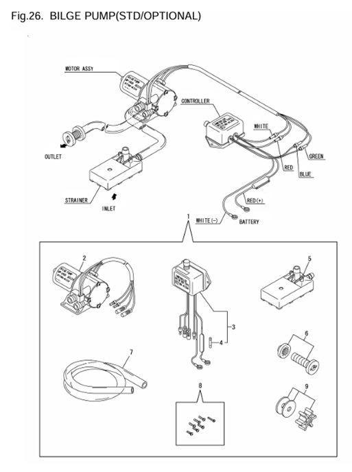 4JH4-HTE-(110Hp)-0CR10-M63602-BP-BILGE-PUMP(STD/OPTIONAL)