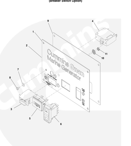 MDKDL-MDKDL/M/N-CPC-03-Control-Panel-Components-(Breaker-Switch-Option)