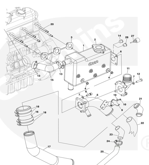 MDKDL-MDKDL/M/N-EM-Exhaust-Manifold