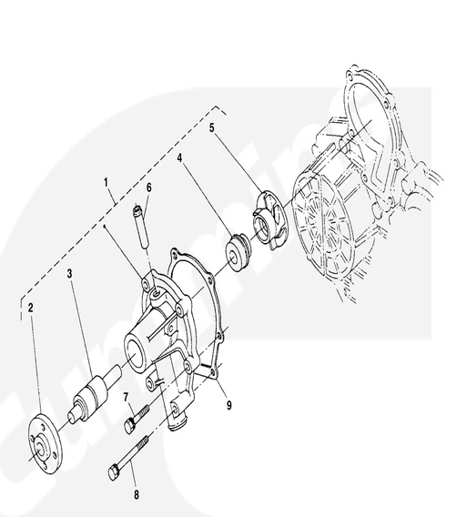 MDKDL-MDKDL/M/N-WP-Captive-Water-Pump-Components