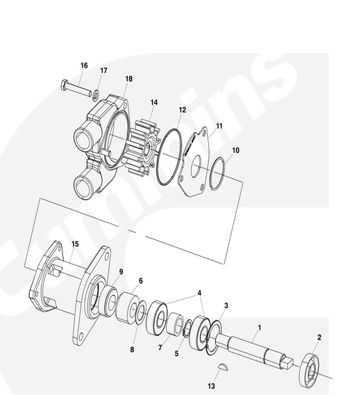 MDKDL-MDKDL/M/N-RWP-Raw-Water-Pump-Components