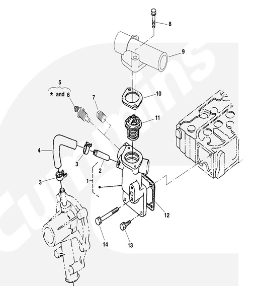 MDKDN-MDKDL/M/N-WF-Water-Flange