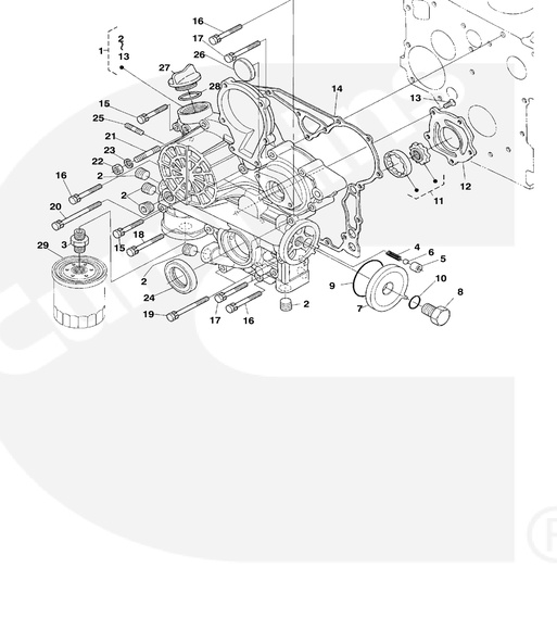 MDKDN-MDKDL/M/N-GC-Gearcase