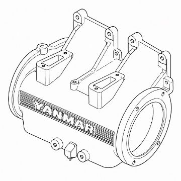 Immagine di 119175-18110 CASSA AIR COOLER 4LHA